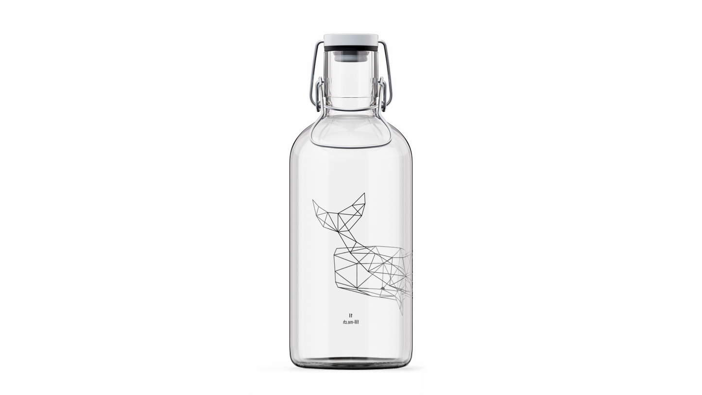 Trinkflasche Moby Dick 1 Liter
