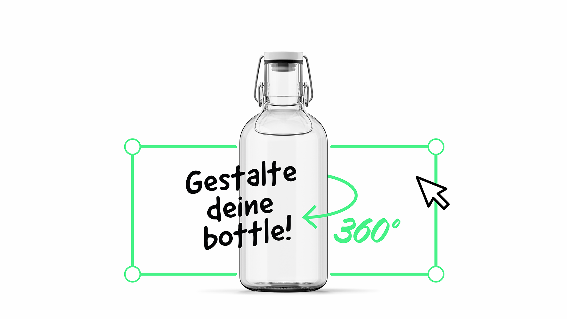 FILL ME Trinkflasche 0.6 Liter zum Gestalten – FILL ME (Switzerland) AG